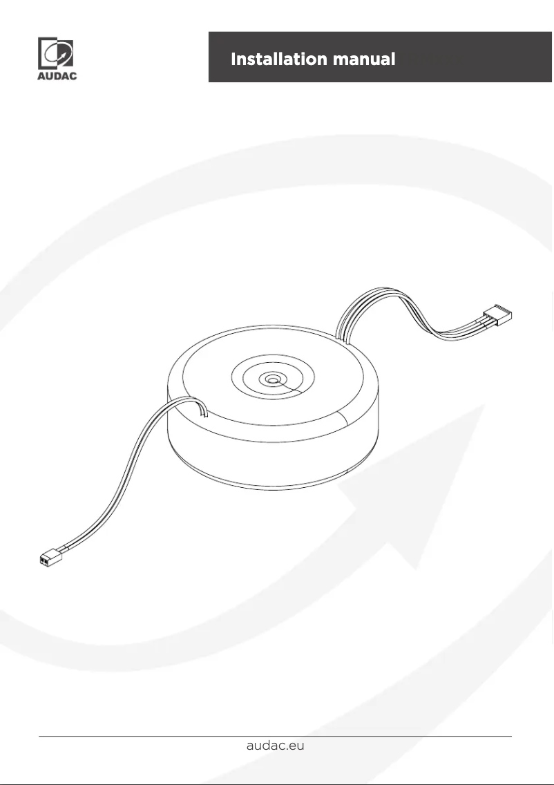 Page n°1 - Manuel utilisateur Audac TRM248