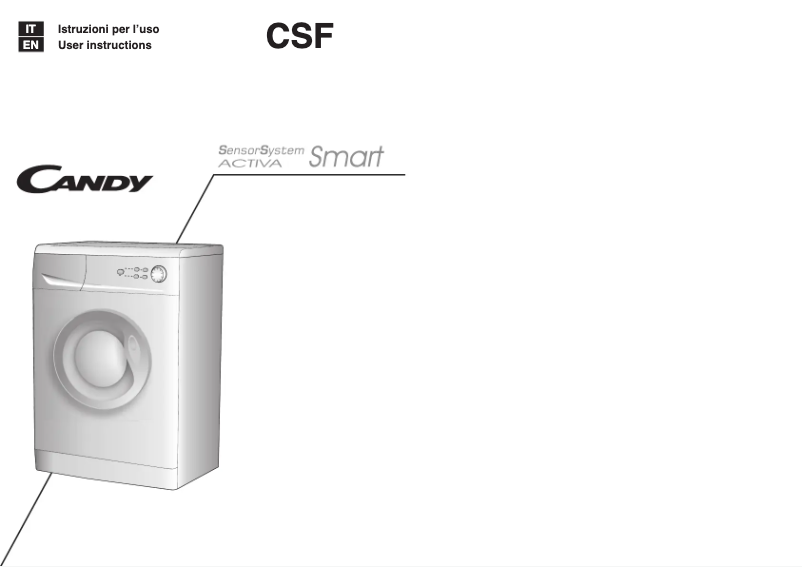 Image de la première page du manuel de l'appareil CS F105-01S