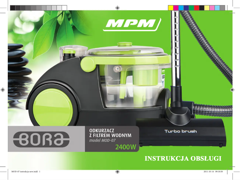 Page 1 de la notice Manuel utilisateur MPM MOD-07