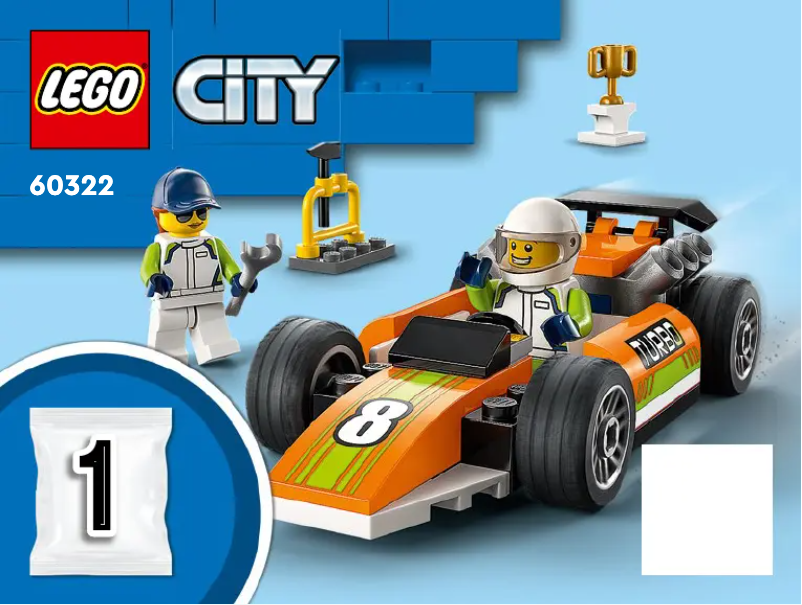 Page n°1 - Manuel utilisateur Lego City 60322