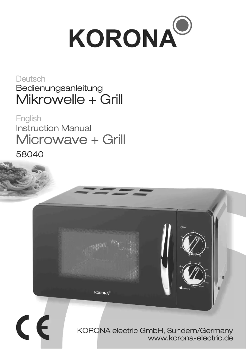 Página 1 del manual Manual de usuario Korona 58040