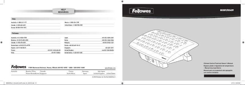 Image de la première page du manuel de l'appareil 8030901