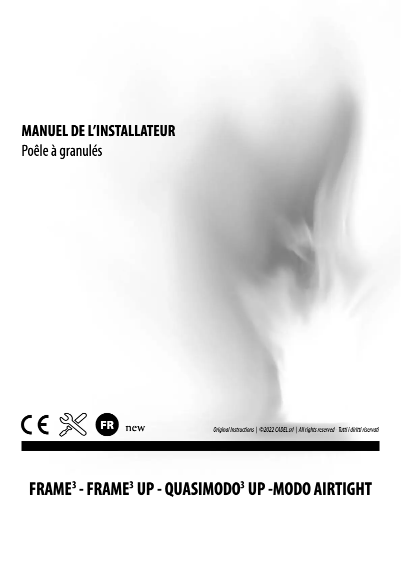 Page 1 de la notice Guide d'installation Cadel Quasimodo 9 Box Up