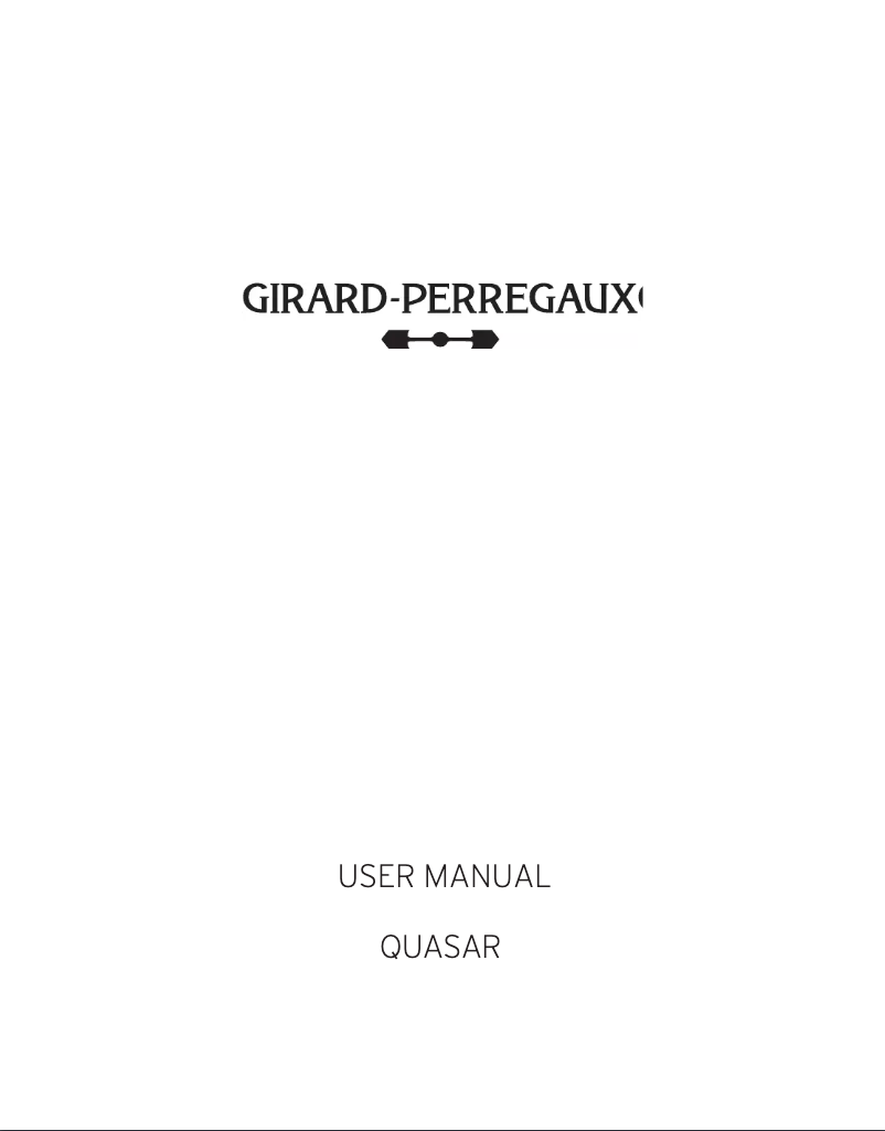 Page 1 de la notice Manuel utilisateur Girard-Perregaux Bridges 99295-43-001-BA6A