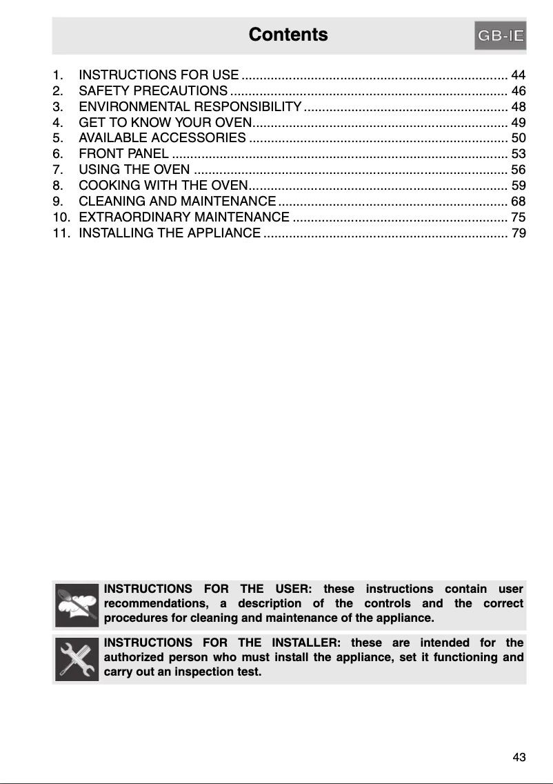 Image de la première page du manuel de l'appareil SC436X-8
