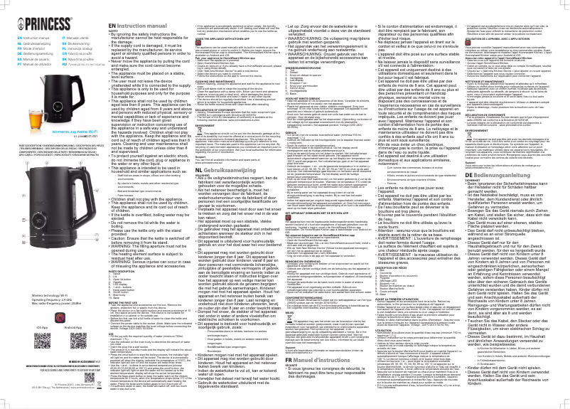 Página 1 del manual Manual de usuario Princess Moments 236060