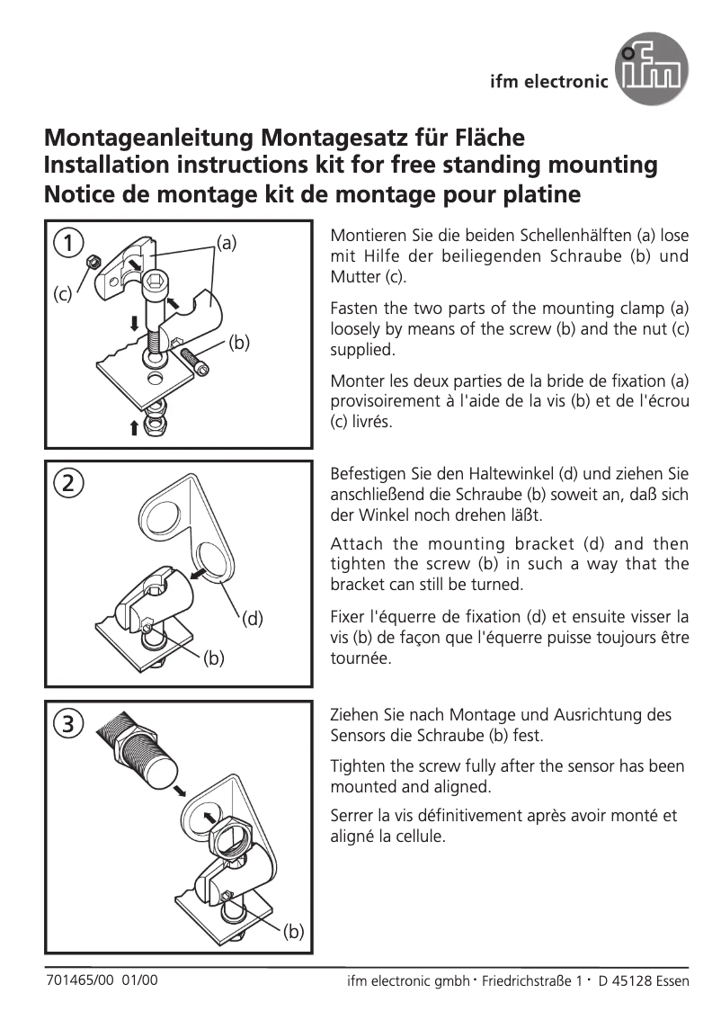 Page n°1 - Manuel utilisateur IFM E20869