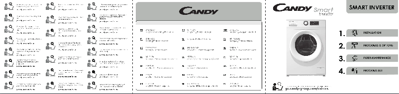 Page 1 de la notice Manuel utilisateur Candy RCSS 1410HMC-S