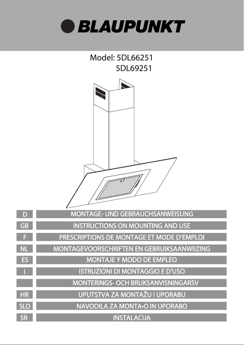 Image de la première page du manuel de l'appareil 5DL69251