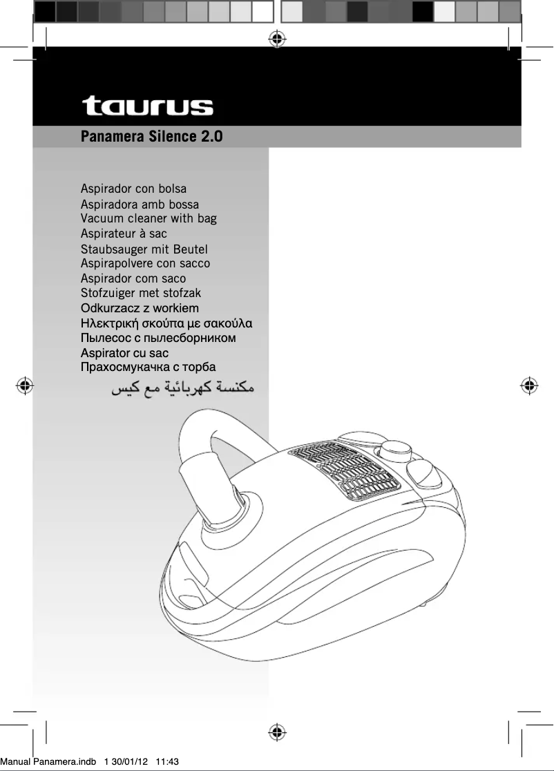 Page n°1 - Manuel utilisateur Taurus Panamera Silence 2.0