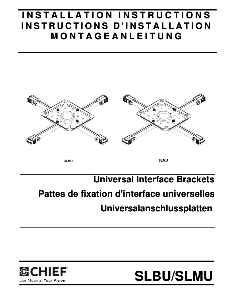 Image de la première page du manuel de l'appareil SLBUW