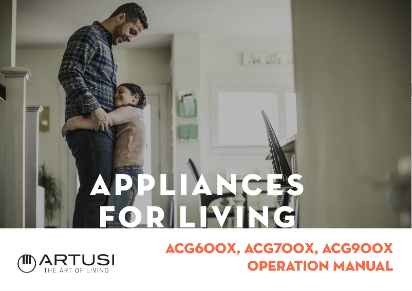 Página 1 del manual Manual de usuario Artusi ACG900X