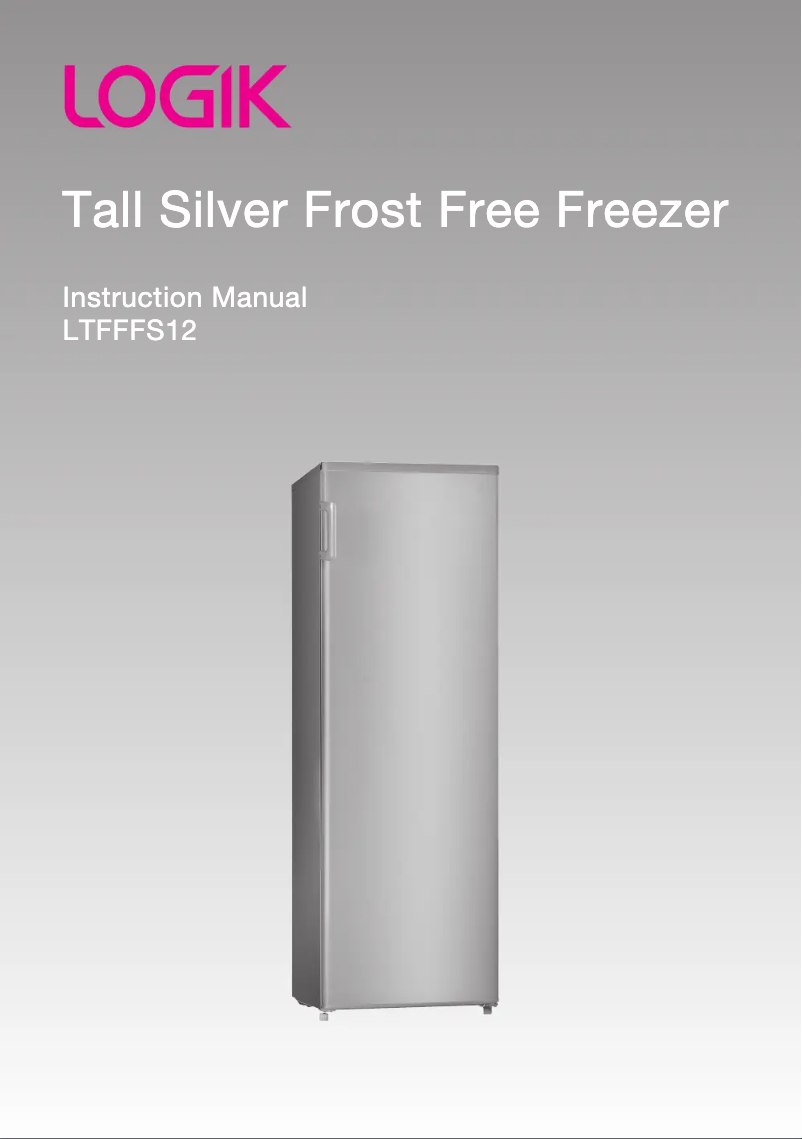 Page 1 de la notice Manuel utilisateur Logik LTFFFS12