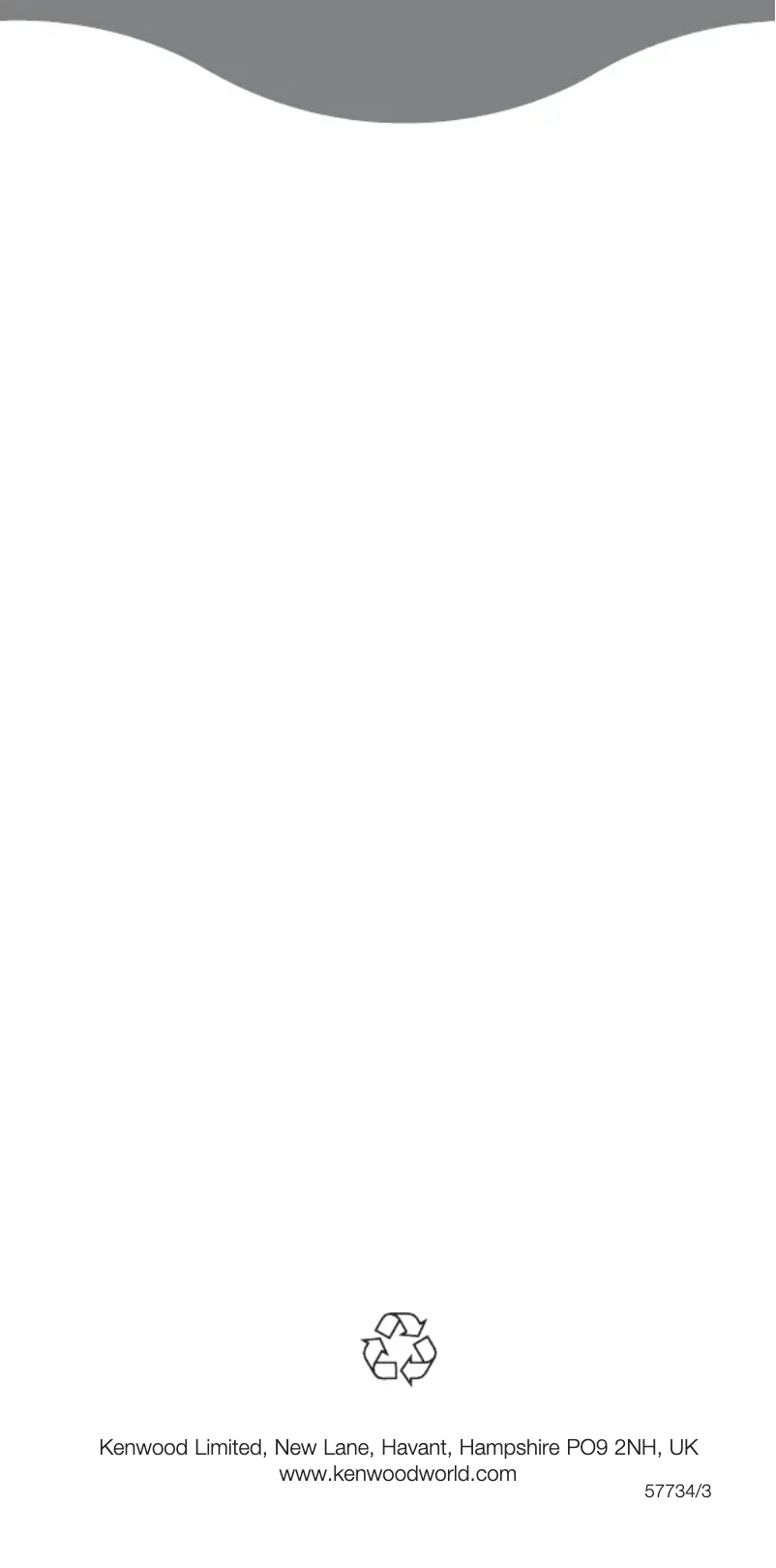 Page n°1 - Manuel utilisateur Kenwood AT262