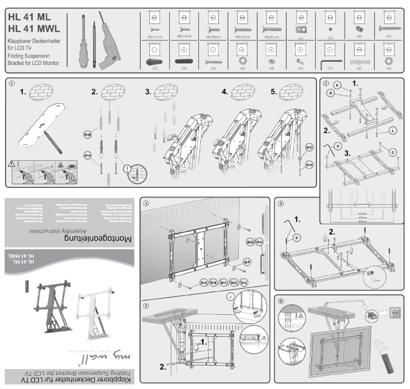 Image de la première page du manuel de l'appareil HL 41 ML