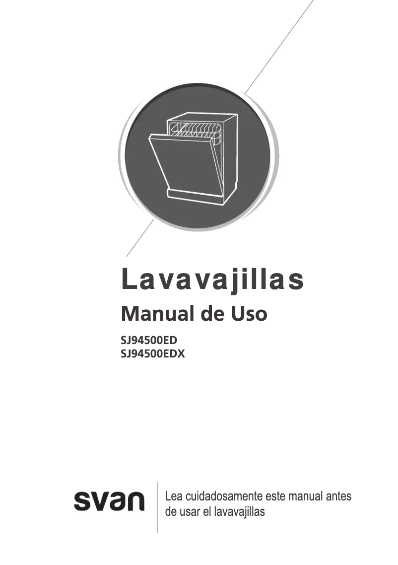 Image de la première page du manuel de l'appareil SJ94500ED