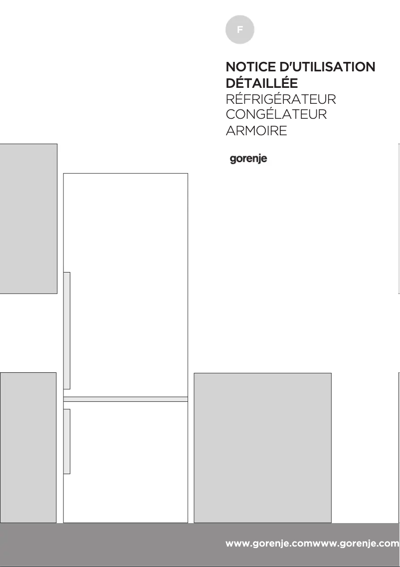 Page n°1 - Manuel utilisateur Gorenje RK6192BX
