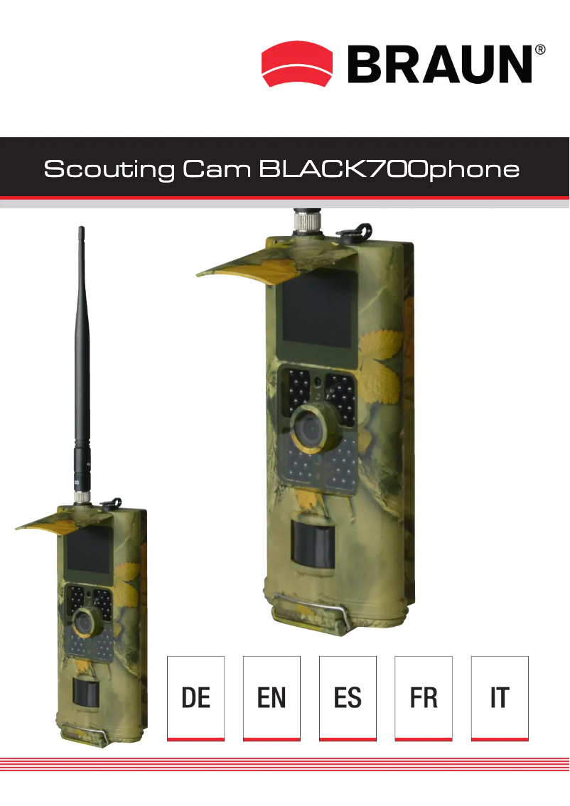 Page n°1 - Manuel utilisateur Braun BLACK700phone