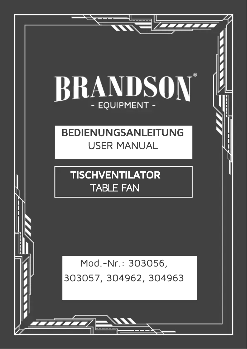 Image de la première page du manuel de l'appareil 304962