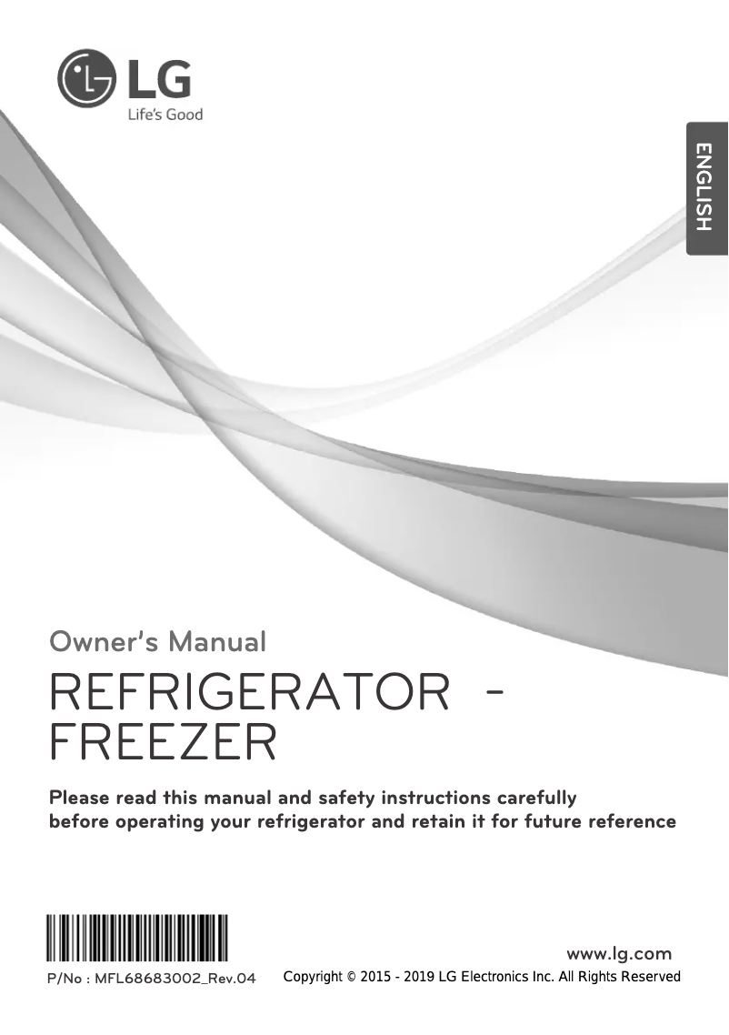Page n°1 - Manuel utilisateur LG GT-332SDC