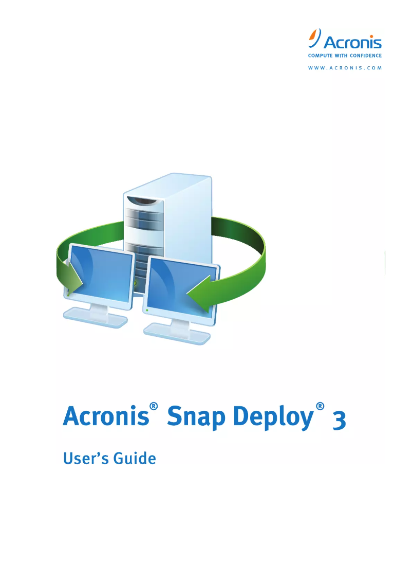 Página 1 del manual Manual de usuario Acronis Advantage Premier