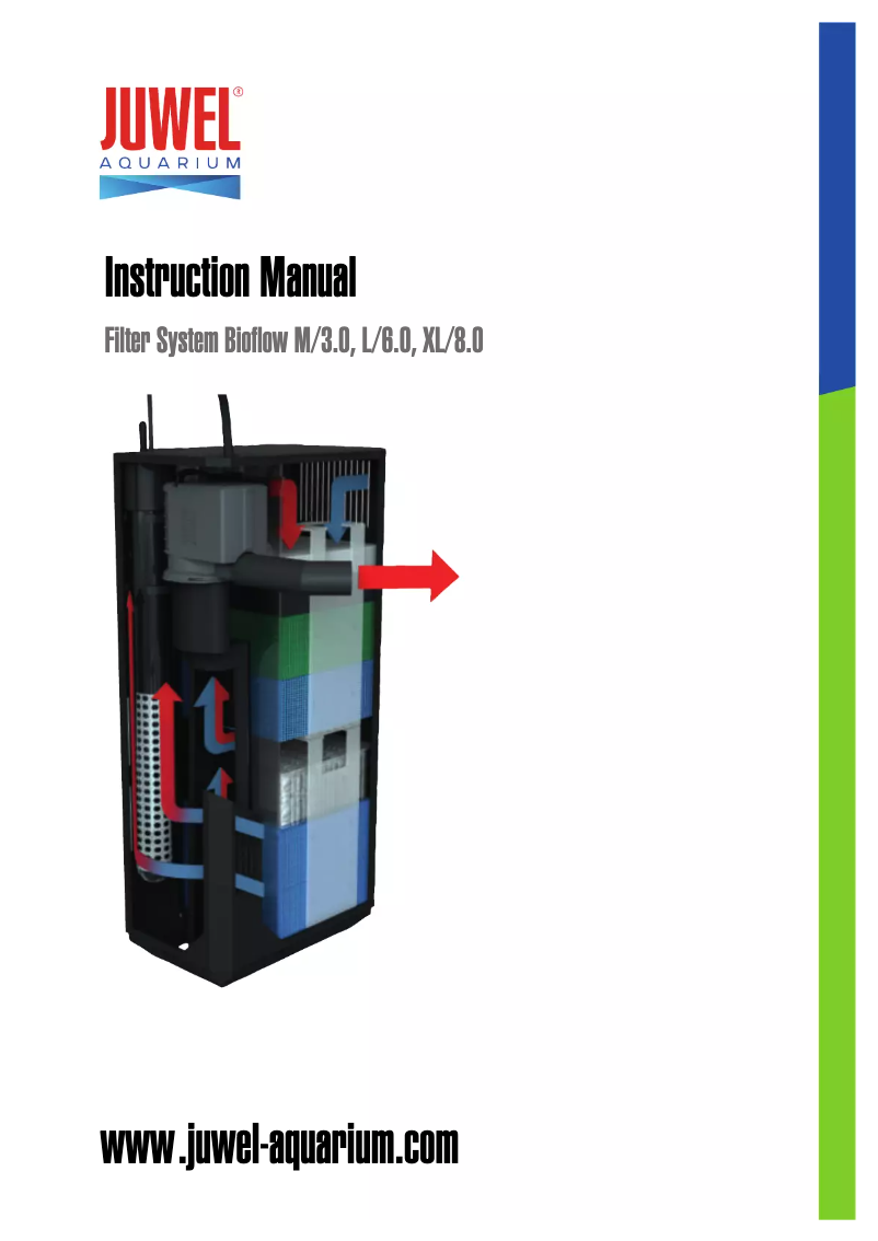 Page 1 de la notice Manuel utilisateur Juwel Bioflow L/8.0