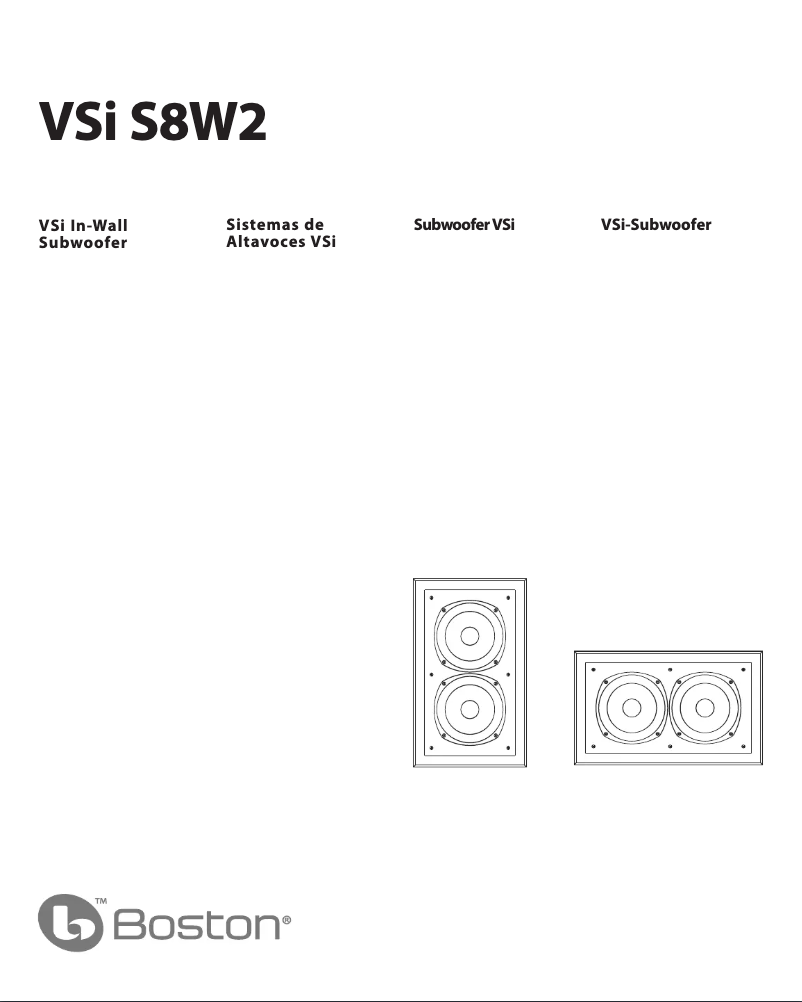 Image de la première page du manuel de l'appareil VSi S8W2