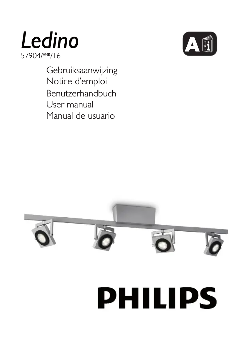 Image de la première page du manuel de l'appareil Ledino 579048716