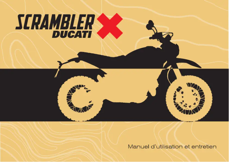 Page 1 de la notice Manuel utilisateur Ducati Desert Sled (2018)