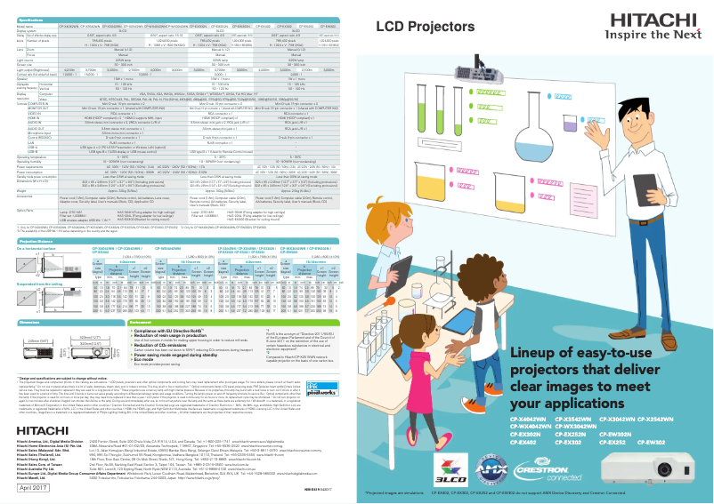 Image de la première page du manuel de l'appareil CP-EX252
