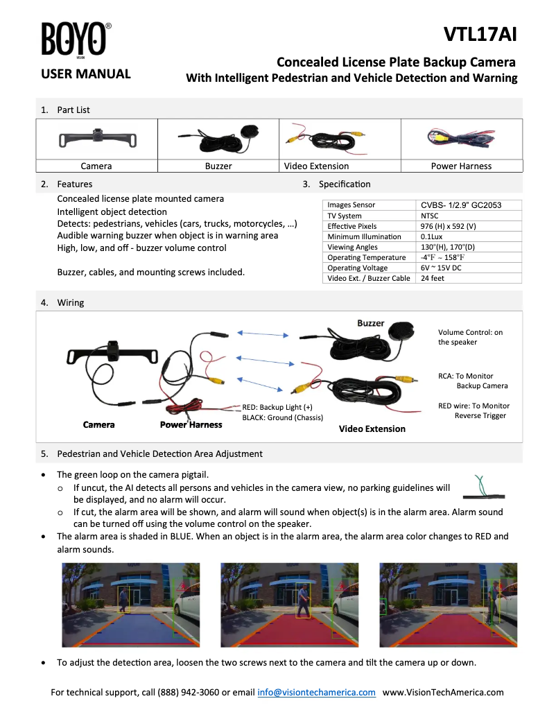 Página 1 del manual Manual de usuario Boyo VTL17AI