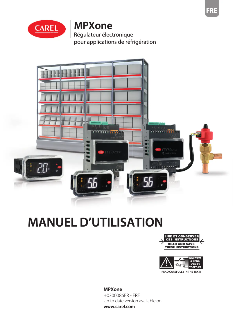 Imagen de la primera página del manual del dispositivo MPXone