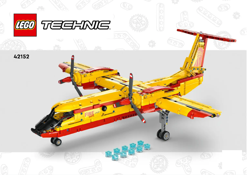 Page n°1 - Manuel utilisateur Lego Technic 42152