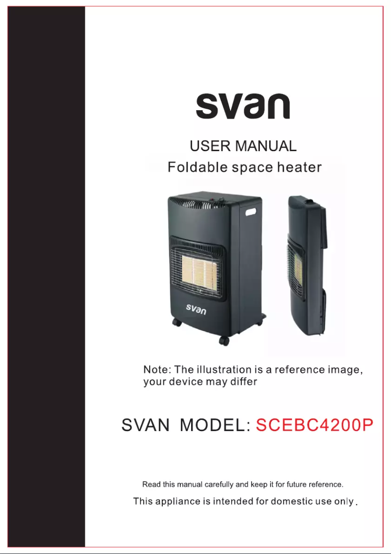 Page 1 de la notice Manuel utilisateur SVAN SCEBC4200P