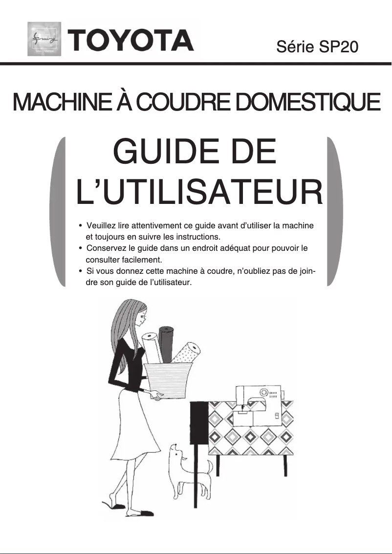 Image de la première page du manuel de l'appareil SPA26