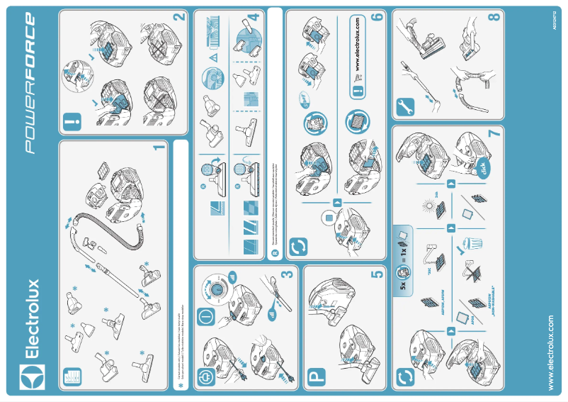 Page 1 de la notice Manuel utilisateur Electrolux EPF62IS