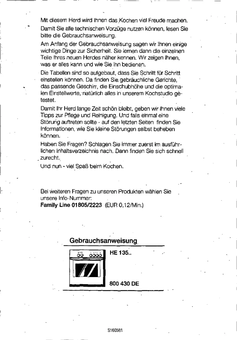 Page n°1 - Manuel utilisateur Siemens HE13554