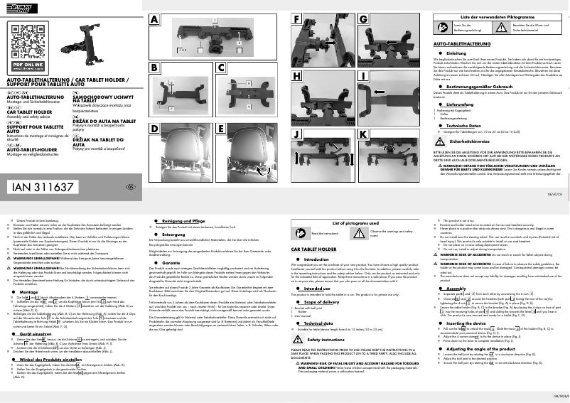 Page 1 de la notice Manuel utilisateur Ultimate Speed HG05908C