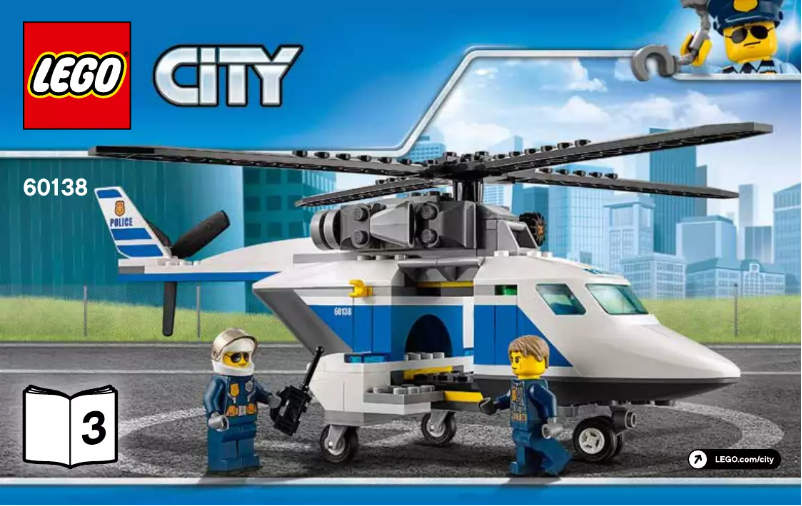 Page 1 de la notice Manuel utilisateur Lego City 60138