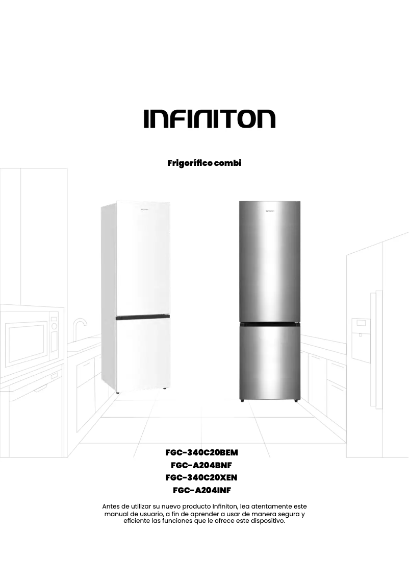 Image de la première page du manuel de l'appareil FGC-A204BNF