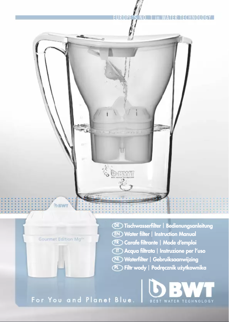 Page 1 de la notice Manuel utilisateur BWT Penguin WF8701
