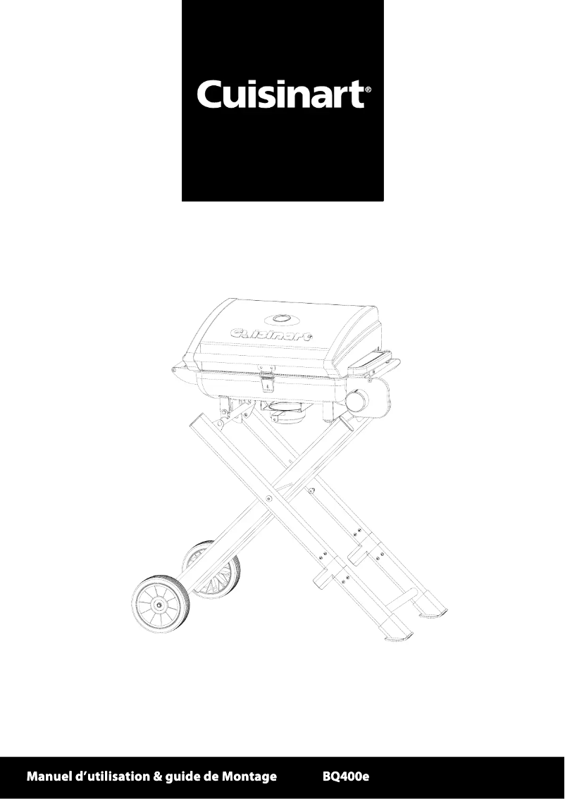 Página 1 del manual Manual de usuario Cuisinart BQ400E