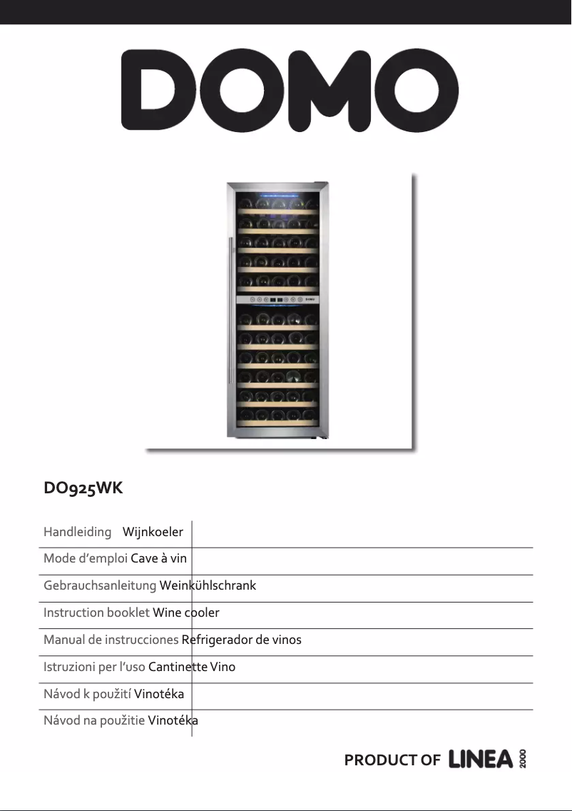 Page n°1 - Manuel utilisateur Domo DO925WK