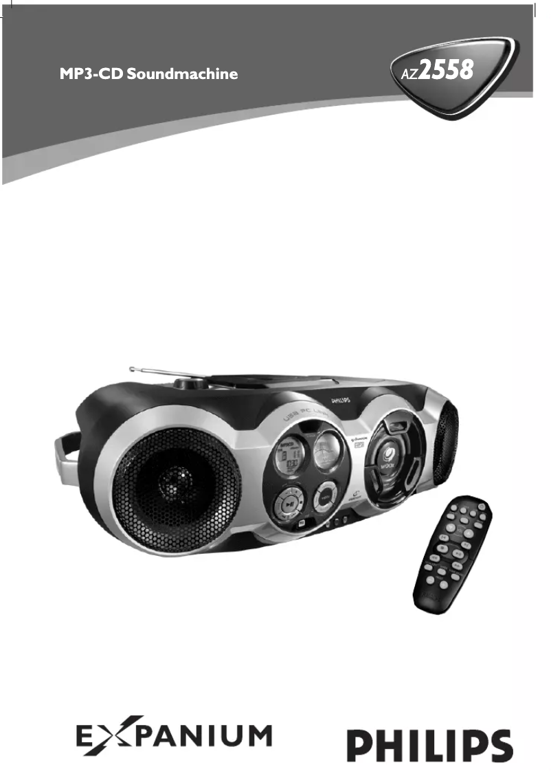 Image de la première page du manuel de l'appareil AZ2558