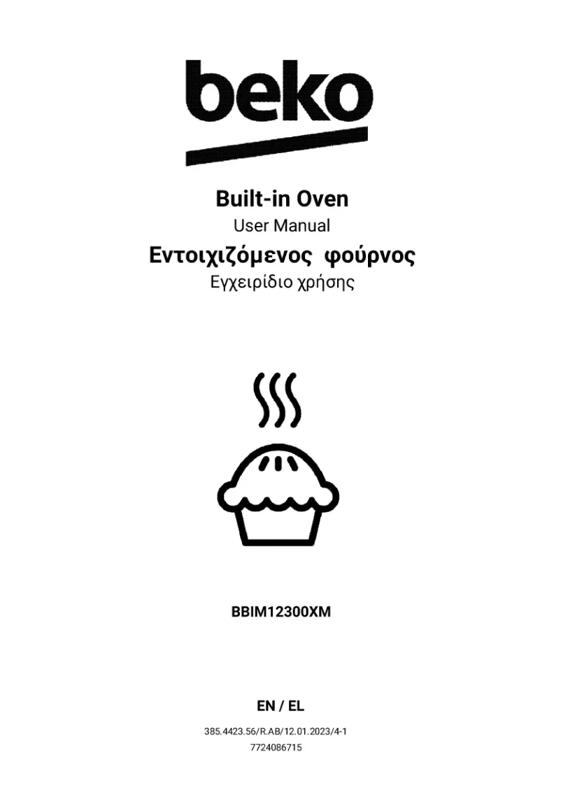 Page n°1 - Manuel utilisateur Beko BBIM12300XM