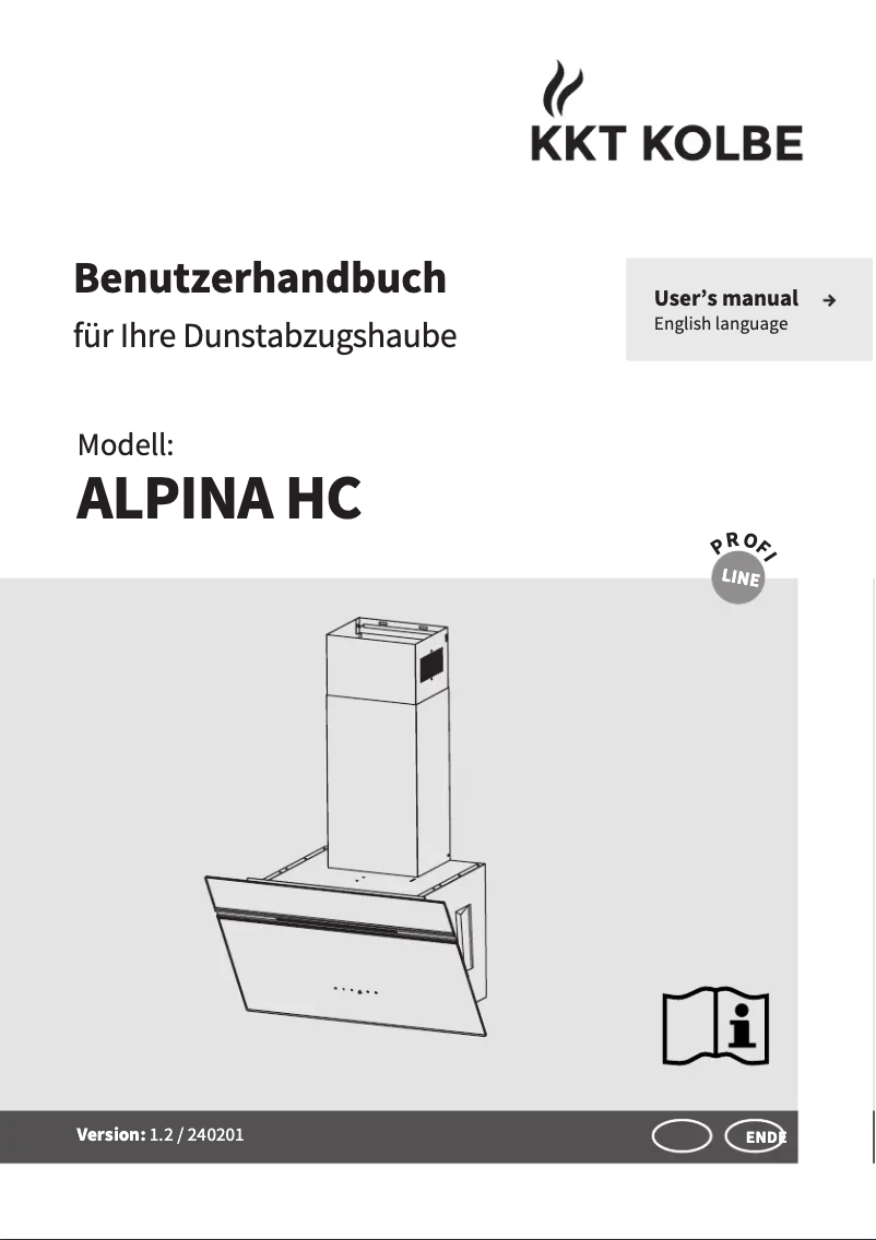 Page 1 de la notice Manuel utilisateur KKT Kolbe ALPINA809HC