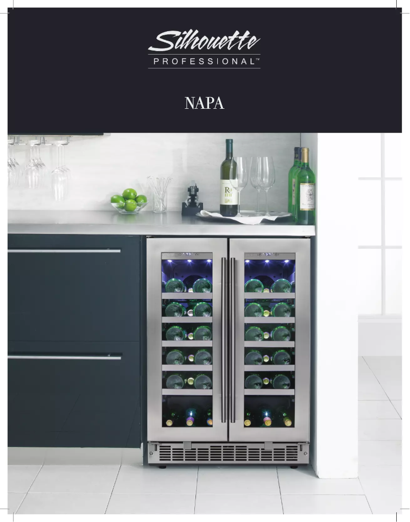 Image de la première page du manuel de l'appareil Silhouette DWC047D1BSSPR