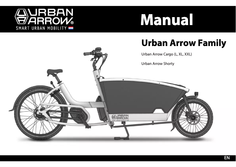 Página 1 del manual Manual de usuario Urban Arrow Cargo XL