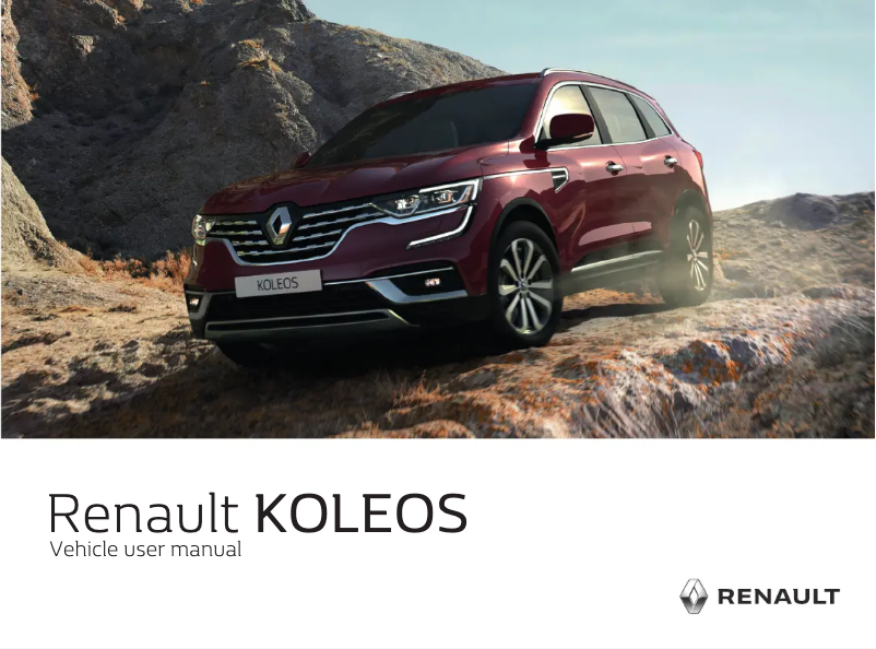Page 1 de la notice Manuel utilisateur Renault Koleos (2021)