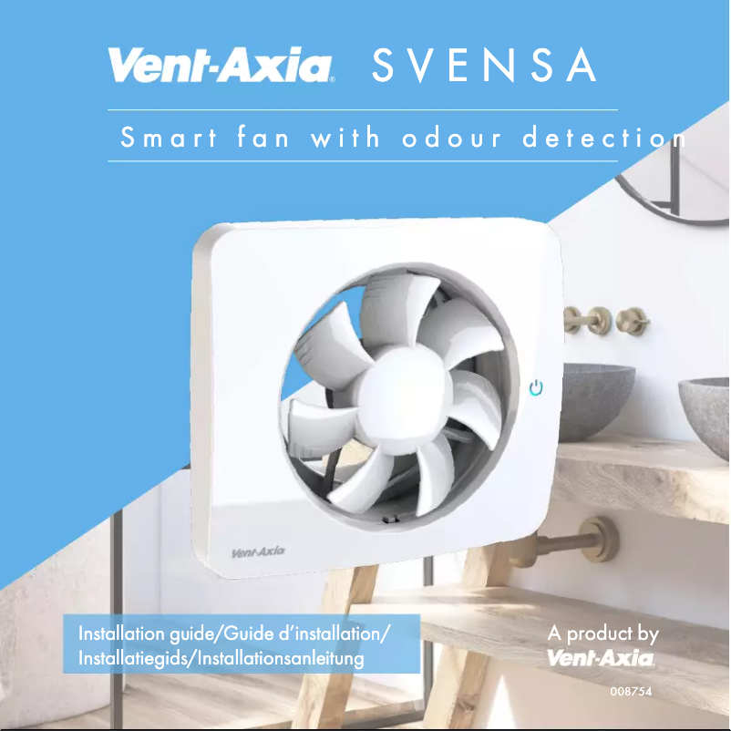 Page 1 de la notice Manuel utilisateur Vent-Axia Svensa